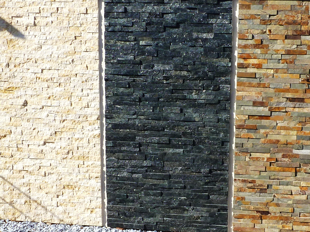 Steinmauer Farbdesign